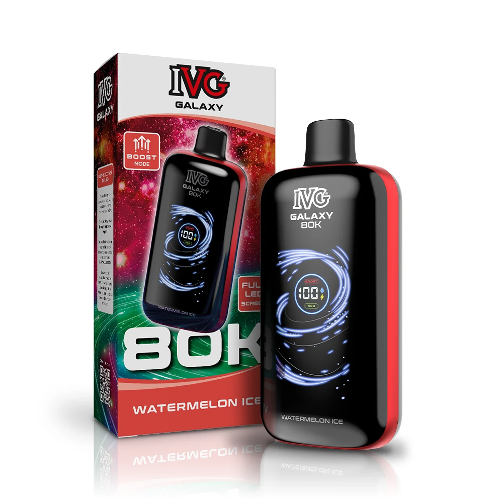 IVG Galaxy 80000 Sandía Hielo 0mg - vaper desechable sin nicotina