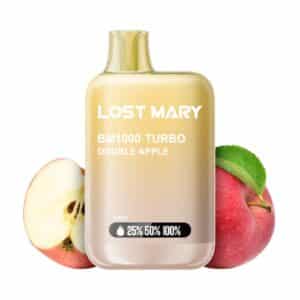 Lost Mary BM1000 Turbo Doble Manzana Double Apple 20mg pod desechable