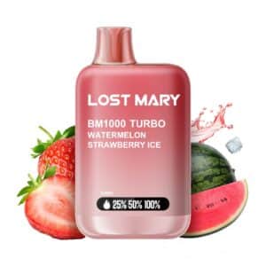 Lost Mary BM1000 Turbo Sandía Fresa Hielo Watermelon Strawberry Ice 20mg pod desechable
