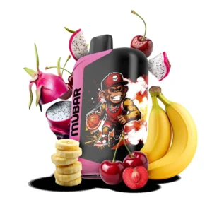 Mübar Eden Beast 50K Fruta del Dragón Plátano Cereza 0mg - vaper desechable sin nicotina