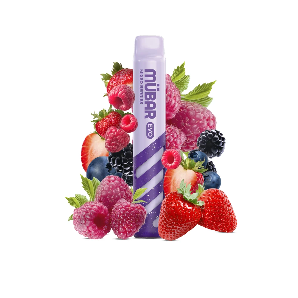 Mübar Evo 800 Bayas Silvestres 20mg - vaper desechable