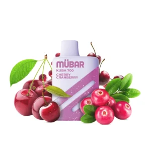 Mübar Kuba 700 Cereza Arándano Rojo 20mg - vaper desechable