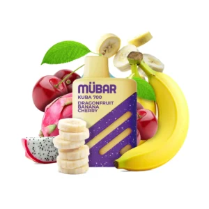 Mübar Kuba 700 Fruta del Dragón Plátano Cereza 20mg - vaper desechable