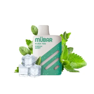 Mübar Kuba 700 Menta Fresca 0mg - vaper desechable sin nicotina
