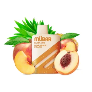 Mübar Kuba 700 Piña Melocotón 20mg - vaper desechable