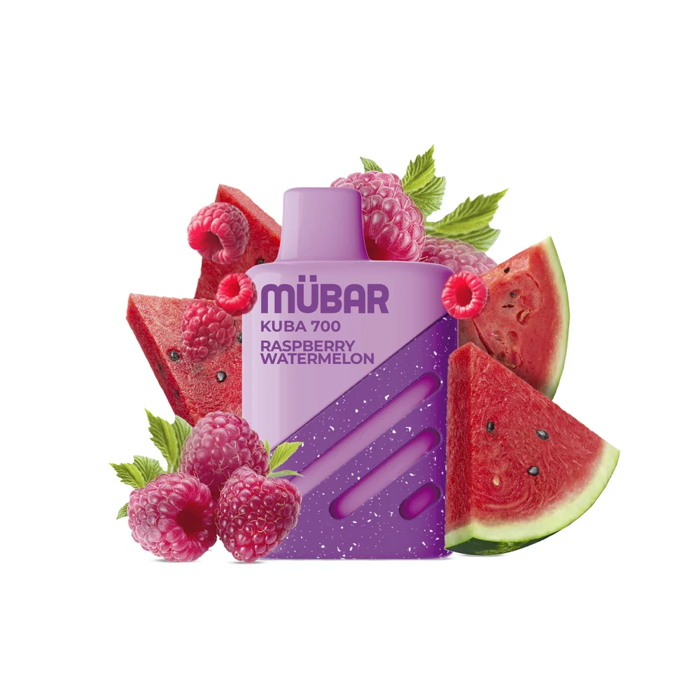 Mübar Kuba 700 Frambuesa Sandía 20mg - vaper desechable