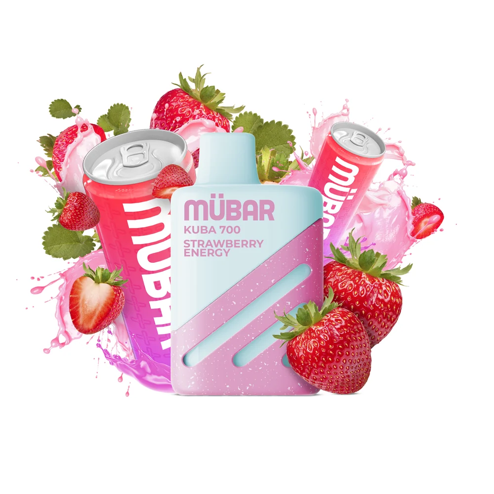 Mübar Kuba 700 Fresa Energética 20mg - vaper desechable