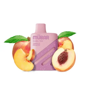 Mübar Kuba 700 Triple Melocotón 20mg - vaper desechable