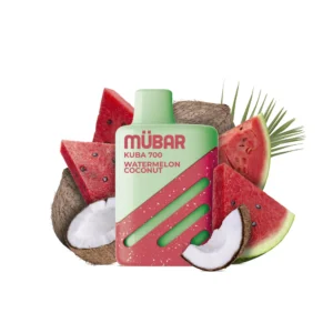 Mübar Kuba 700 Sandía Coco 20mg - vaper desechable