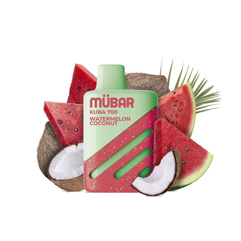 Mübar Kuba 700 Sandía Coco 20mg - vaper desechable
