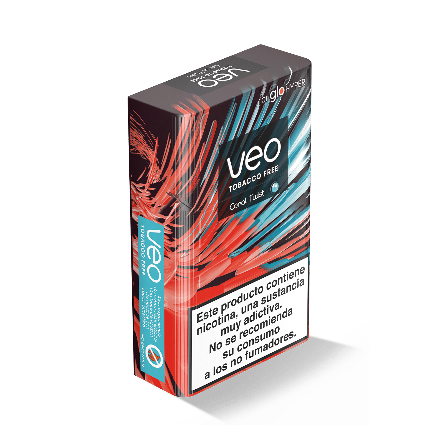 Cajetilla VEO Coral Twist para glo Hyper Pro