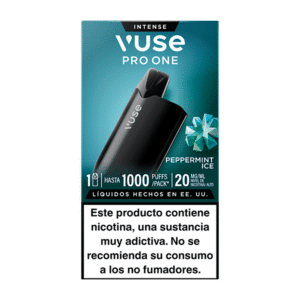 Vuse Pro One Box Menta Ice 20mg vista frontal