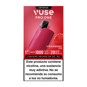 Vuse Pro One Box Fresa Ice 20mg vista frontal