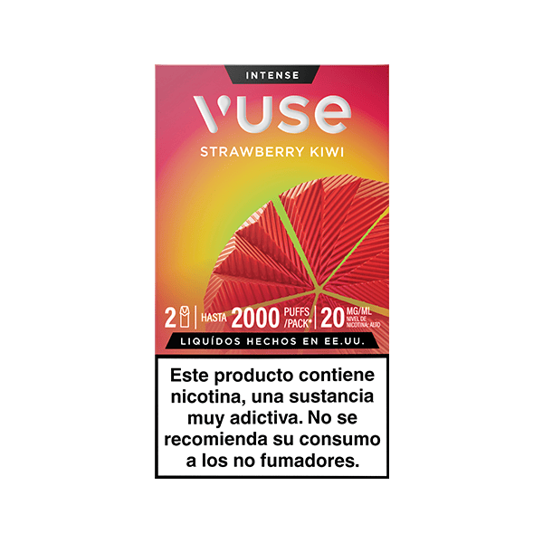Vuse Pods Fresa y Kiwi 20mg vista frontal