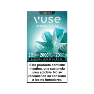 Vuse Pods Menta Ice 20mg vista frontal
