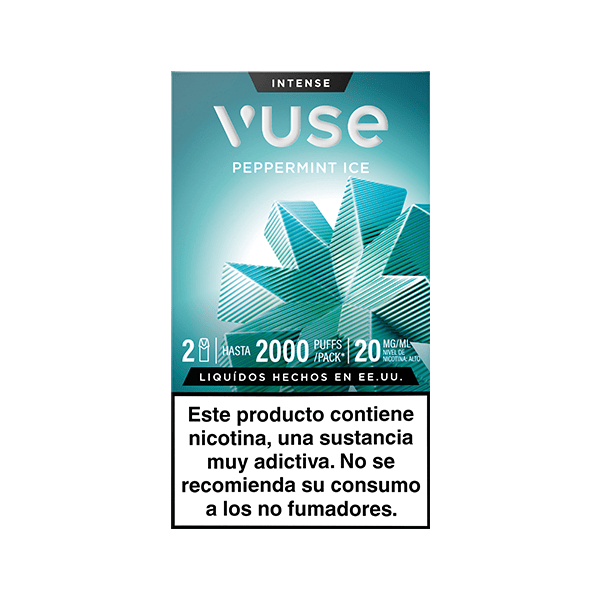 Vuse Pods Menta Ice 20mg vista frontal