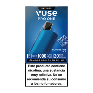 Vuse Pro One Box Arándano Ice 20mg vista frontal