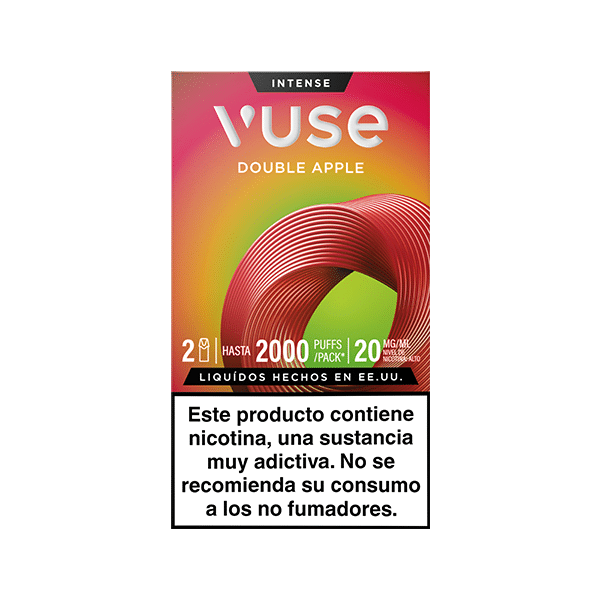 Vuse Pods Doble Manzana 20mg vista frontal