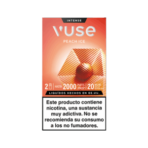 Vuse Pods Melocotón Ice 20mg vista frontal