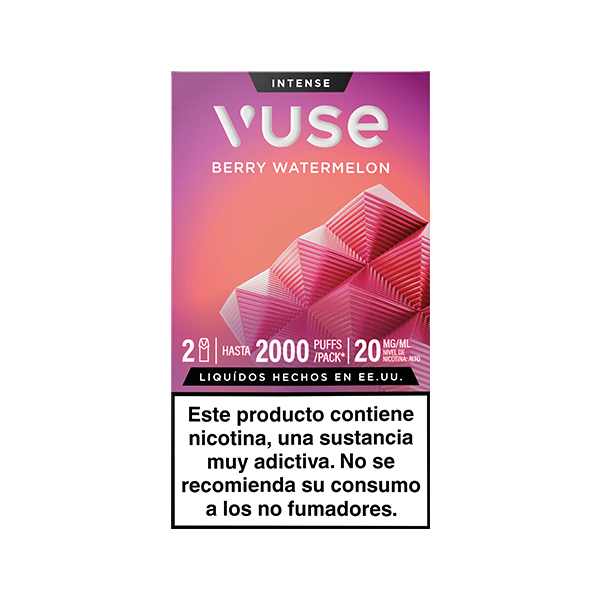 Vuse Pods Frutos Rojos y Sandía 20mg vista frontal