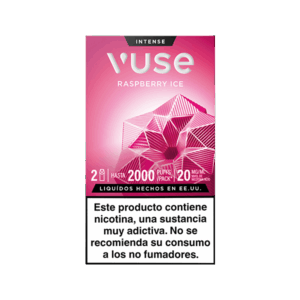 Vuse Pods Frambuesa Ice 20mg vista frontal