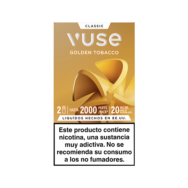 Vuse Pods Tabaco 20mg vista frontal