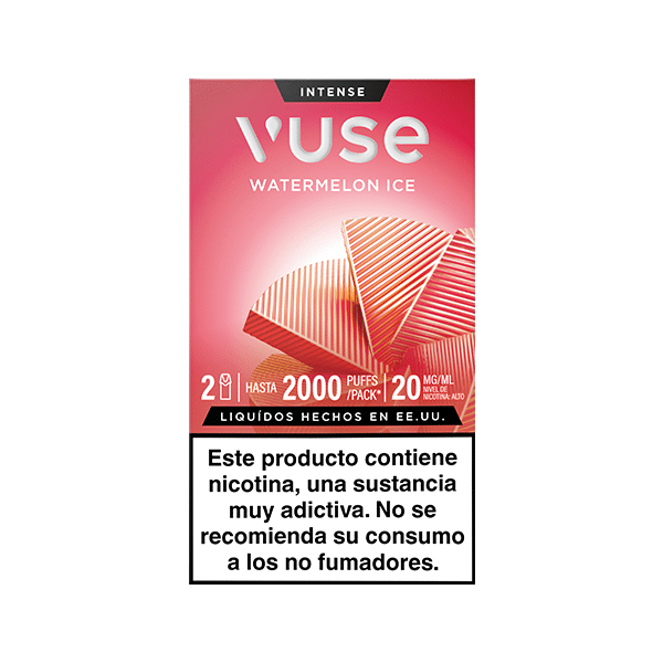 Vuse Pods Sandía Ice 20mg vista frontal