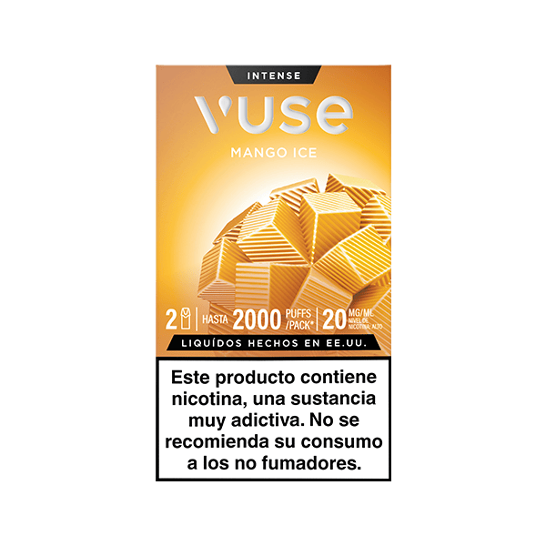 Vuse Pods Mango Ice 10mg vista frontal