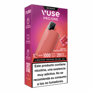 Vuse Pro One Box Frutos Rojos y Sandía 20mg lateral izquierdo