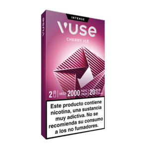 Vuse Pods Cherry Ice 20mg lateral izquierdo