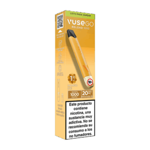 Vuse Go Reload 1000 Mango Ice 20mg lateral izquierdo