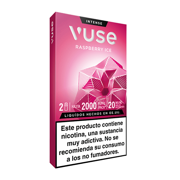 Vuse Pods Frambuesa Ice 20mg lateral