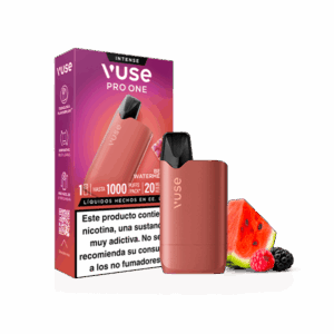 Vuse Pro One Box Frutos Rojos y Sandía 20mg - kit vaper recargable con dispositivo y pod incluido
