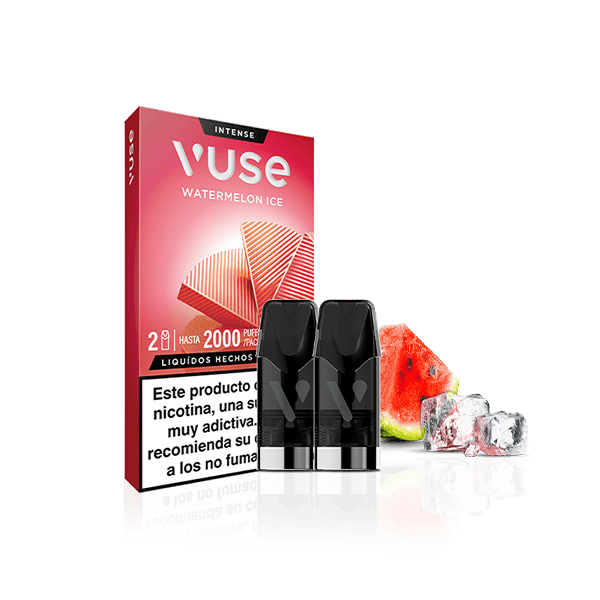 Vuse Pods Sandía Ice 20mg - pack 2 recargas para Vuse Pro y Go Reload
