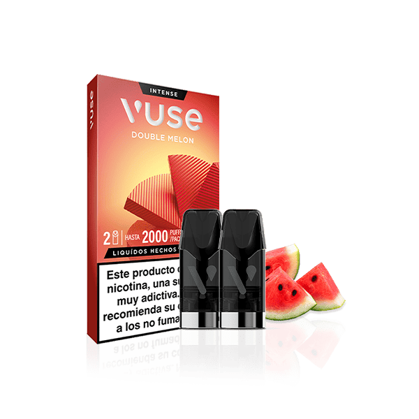 Vuse Pods Doble Melón 20mg - pack 2 recargas para Vuse Pro y Go Reload