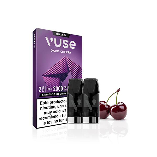 Vuse Pods Dark Cherry 10mg - pack 2 recargas para Vuse Pro y Go Reload