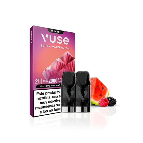 Vuse Pods Frutos Rojos y Sandía 20mg - pack 2 recargas para Vuse Pro y Go Reload
