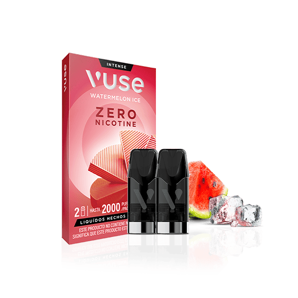 Vuse Pods Sandía Ice 0mg - pack 2 recargas para Vuse Pro y Go Reload
