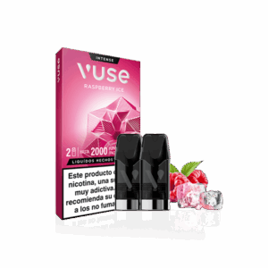 Vuse Pods Frambuesa Ice 20mg - pack 2 recargas para Vuse Pro y Go Reload