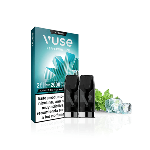 Vuse Pods Menta Ice 20mg - pack 2 recargas para Vuse Pro y Go Reload