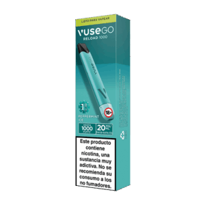 Vuse Go Reload 1000 Menta Ice 20mg lateral derecho