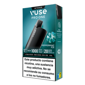 Vuse Pro One Box Menta Ice 20mg lateral derecho