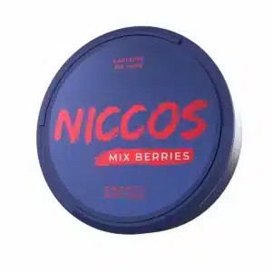 NICCOS Energy Pouches Mix Berries cafeína sin nicotina
